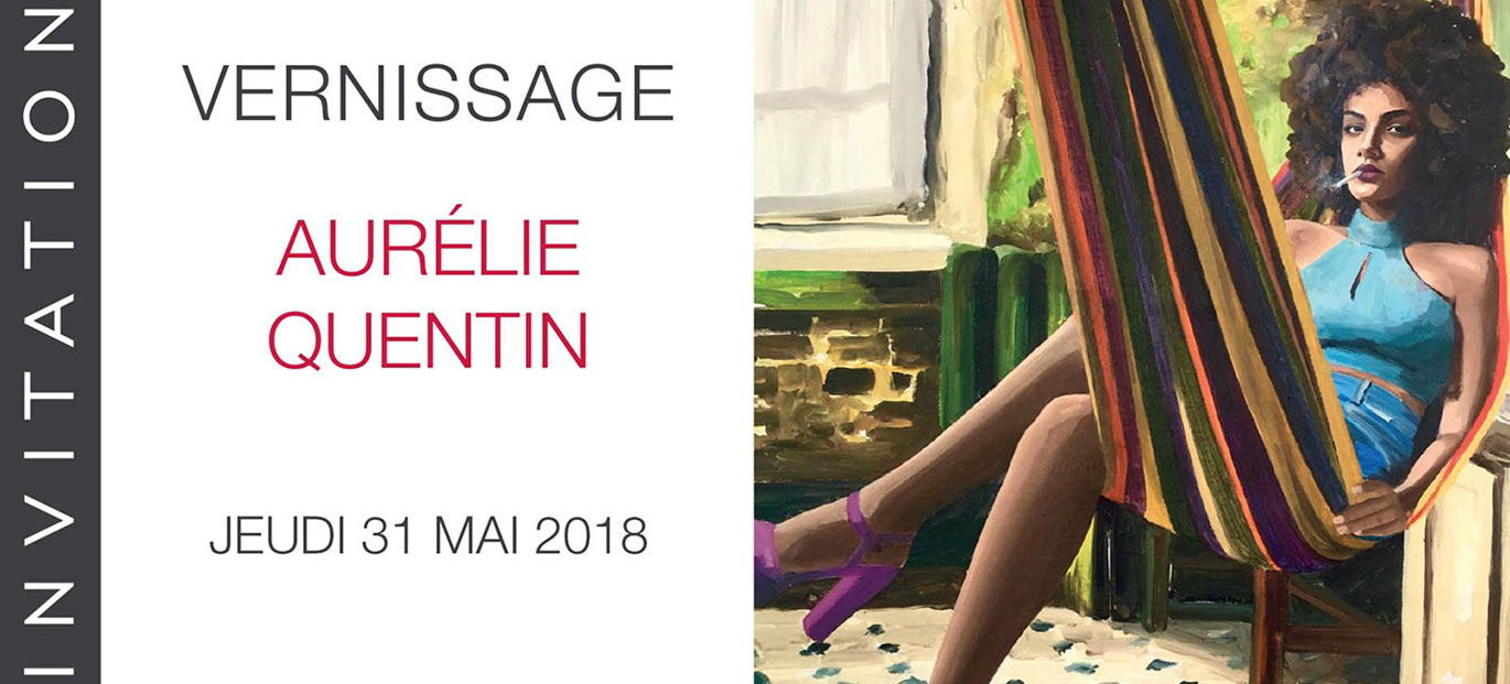 Aurélie Quentin's exhibition in BARNES Rive Gauche